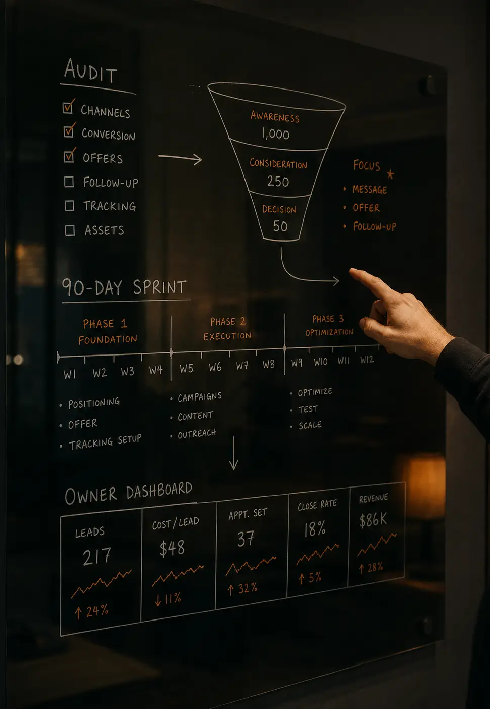 Proses menyusun landing page dan funnel conversion